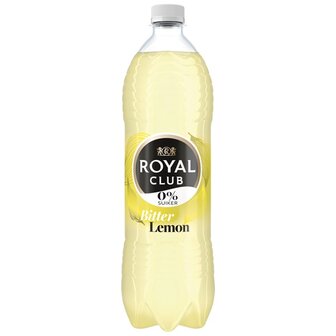 Royal Club Bitter lemon 0% suiker 1ltr.