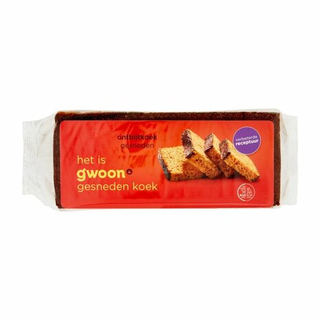 Gwoon Ontbijtkoek Gesneden 350gr