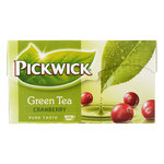 Pickwick Groene Thee Cranberry 1-Kops 30gr