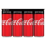 Coca Cola zero blik 8x250ml