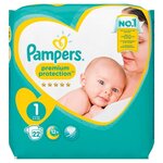 Pampers premium protection luiers newborn 1