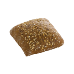 Vierkant Donkergranen broodje