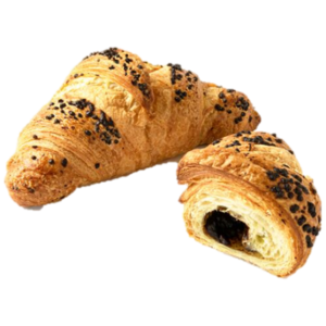 Croissant choco en noten