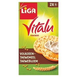 Vitalu Ontbijt Crackers Volkoren