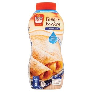 Koopmans pannenkoekenmix schudfles scharrel ei