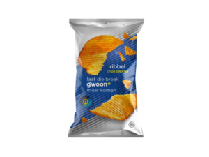 Gwoon Ribbelchips paprika