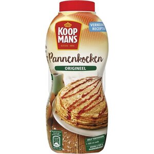 Koopmans pannenkoekenmix schudfles origineel