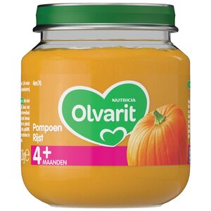 Olvarit Baby/Peuter Maaltijd Pompoen Met Rijst