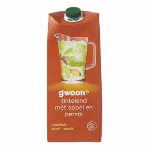 Gwoon Tintelfruit Appel/Perzik 1,5ltr