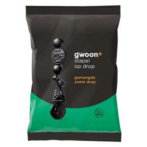 Gwoon Gemengde Zoete Drop 400gr