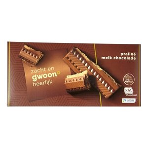 Gwoon Tablet Melk Praline 200gr