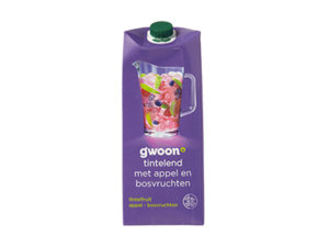 Gwoon Tintelfruit Appel/Bosvruchten 1,5ltr