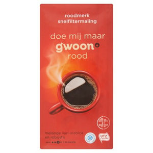 Gwoon Rood Snelfilter 250gr