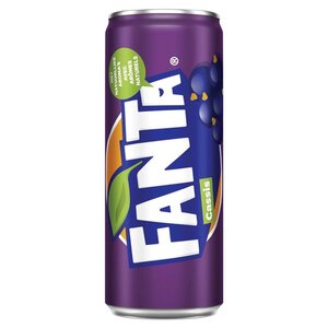 Fanta cassis blik