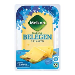 Melkan Kaas Plakken Belegen 48+