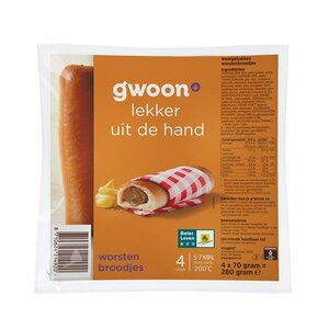 Gwoon Worstenbroodjes 4st