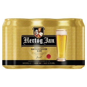 Hertog jan Pils blik 6x33cl 