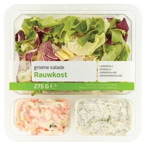 Lekker-Makkelijk Snacksalade rauwkost 