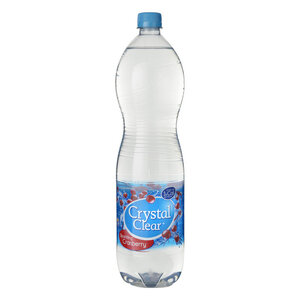 Crystal Clear Cranberry 1,5ltr met koolzuur