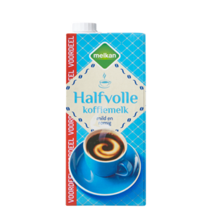 Melkan Koffiemelk Halfvol Pak 500ml